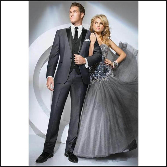 Tony Bowls Grey Portofino Tuxedo 301 - That Guy's Secret