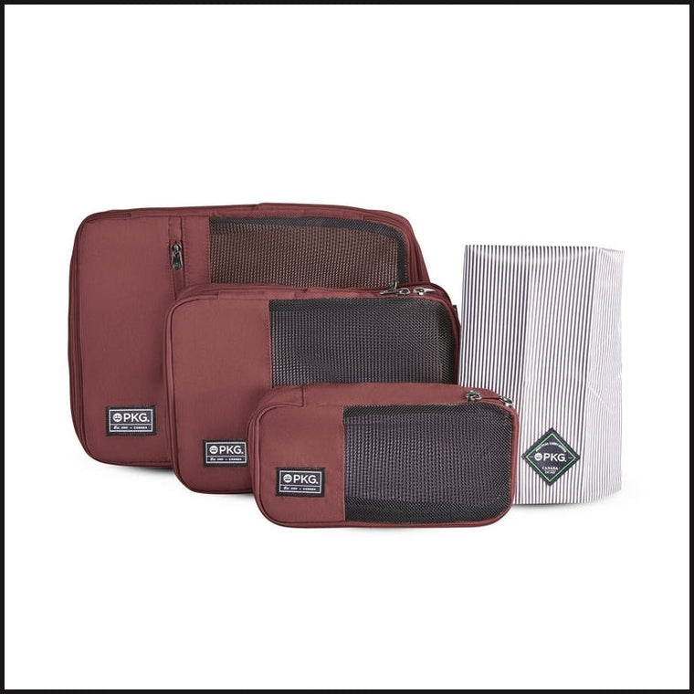 UNION Recycled Compression Packing Cubes - 3 pack-Accessories Package-That Guy's Secret