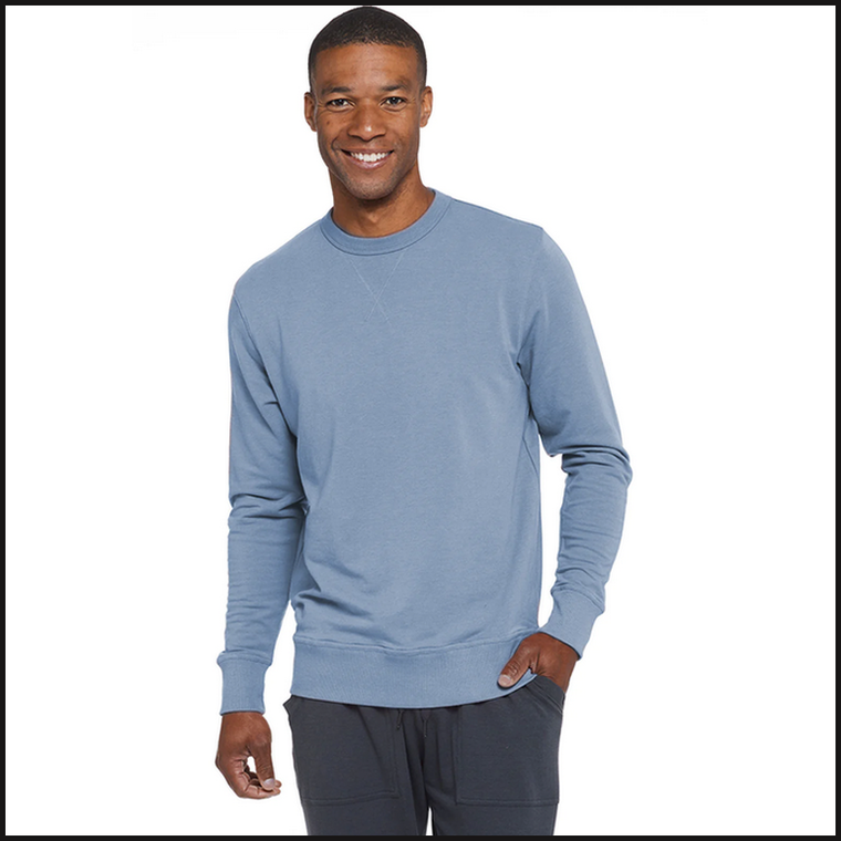 Varsity French Terry Sweatshirt-Sweatshirt-That Guy's Secret